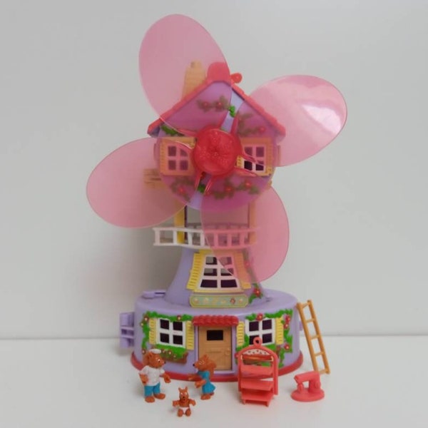 Mini Sweety / Teeny Weeny Families / Littlest Petshop Mini Surprise Families "Windmill Bakery" vintage toy Vivid toys retro child