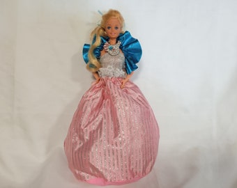 Barbie vintage pop oude pop #1737 Jewel Secrets Barbie 1986 retro speelgoed verzamelobject