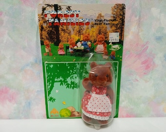 Forest Families Simba Bear Retro Toy Collection Baby Calico Critters Sylvanian Families Little Rascals Mapletown Maple Town