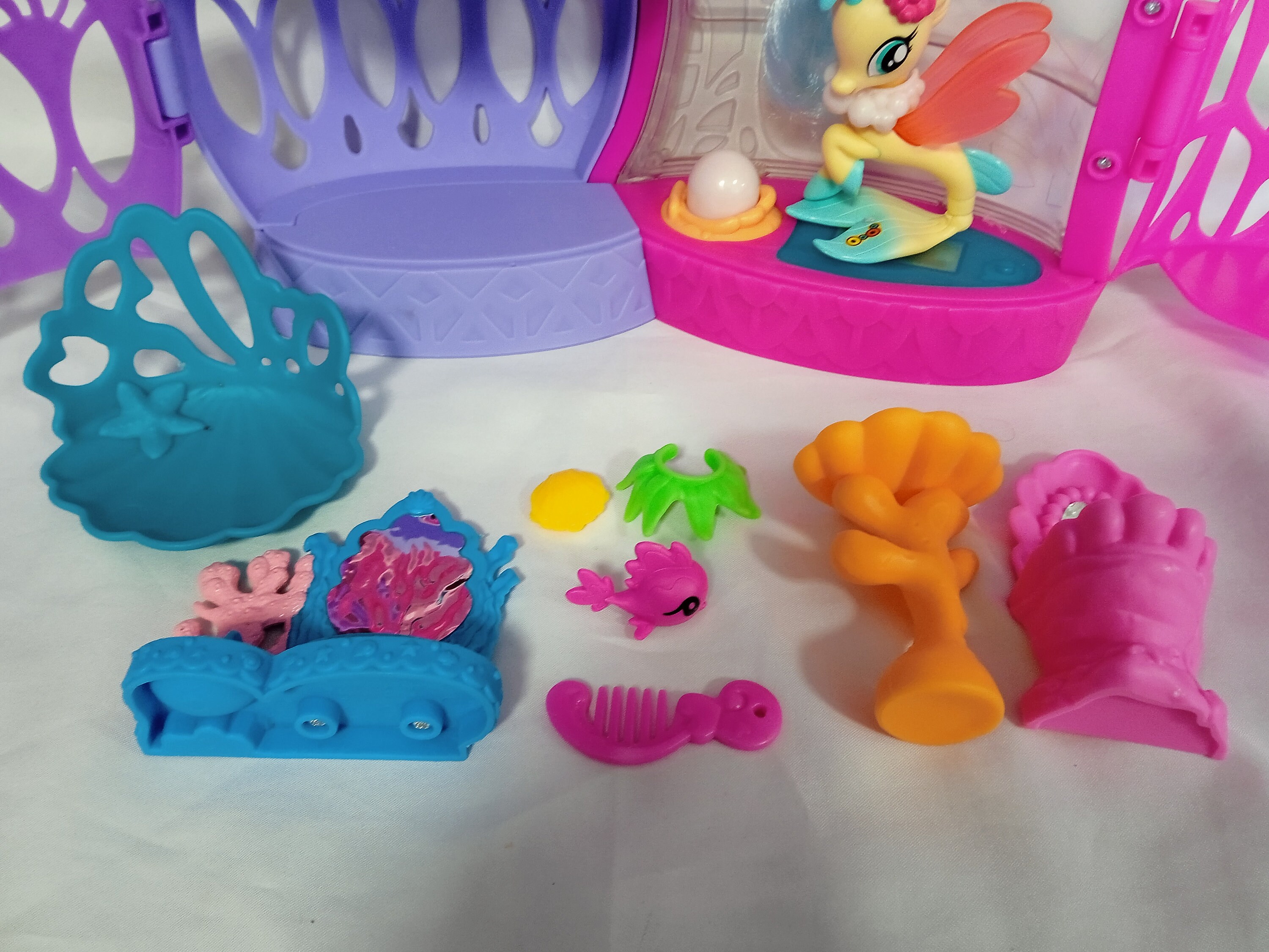 my little pony seashell lagoon playset