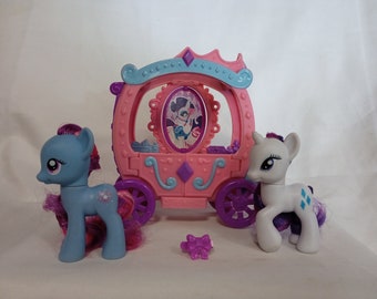 My little pony G4 Friendship is Magic "Star Swirl & Rarity" Carriage Euro exclusive Hasbro collection