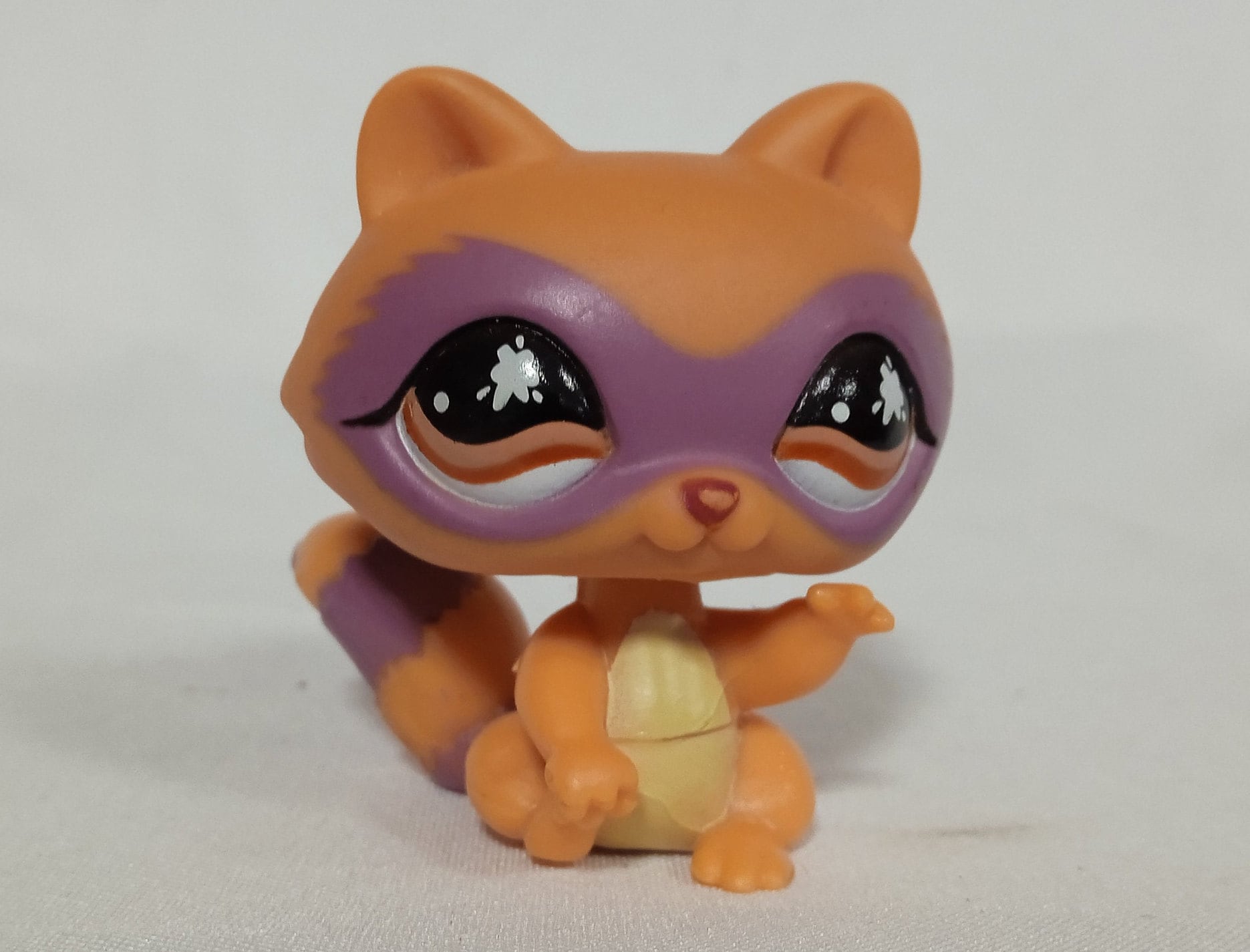 Littlest Pet Shop Hasbro #652 653 Raccoon Retro Toy Collection