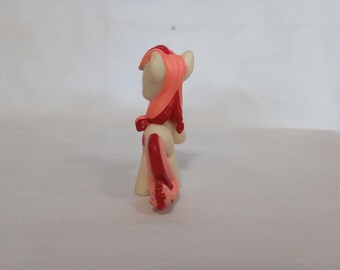 Petite Figurine My Little Pony Rose – Vintage, Occasion, Pour Collection