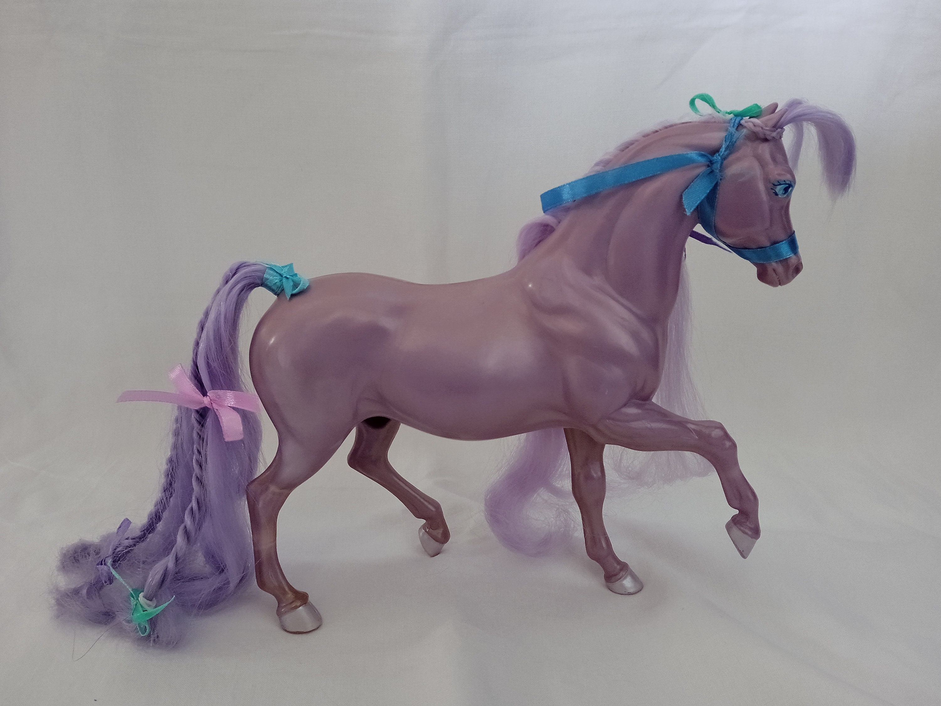Cheval Dame Boucleline Lady Lovely Locks Silky Mane Soieline - MOC Boîte