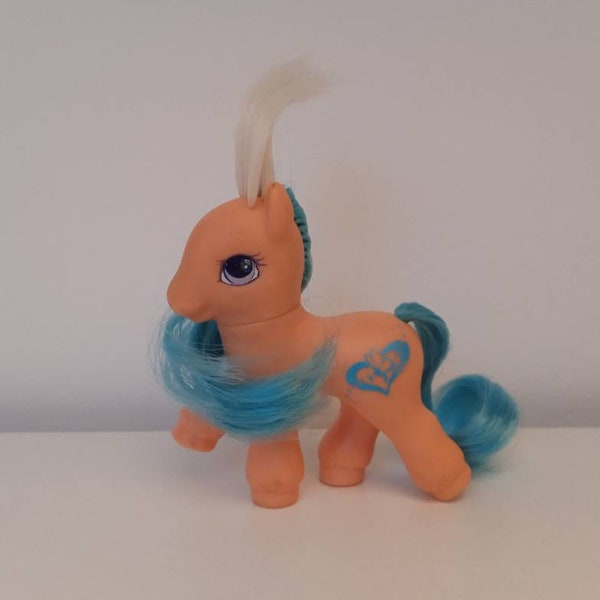 Mijn kleine pony vintage G2 Giggle Garden Nursery Playset Pony "Baby Flitter" Euro exclusieve collectie speelgoed retro baby