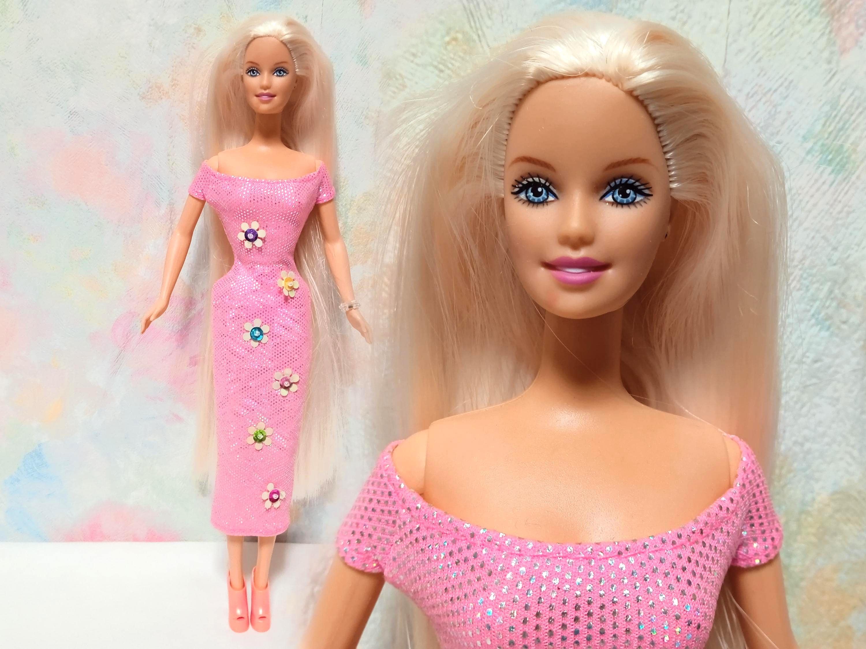 Vintage Barbie Doll #26425 Cool Clips Barbie 1999 Collection Retro