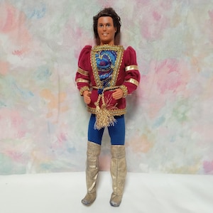 Barbie Mattel vintage doll antique doll 1997 Prince Ken from RAPUNZEL #18080 collection retro toy Rapunzel