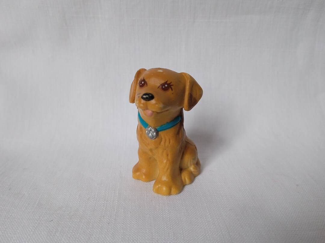 Littlest Pet Shop Kenner Vintage splash Happy Puppies Figure Old 1993