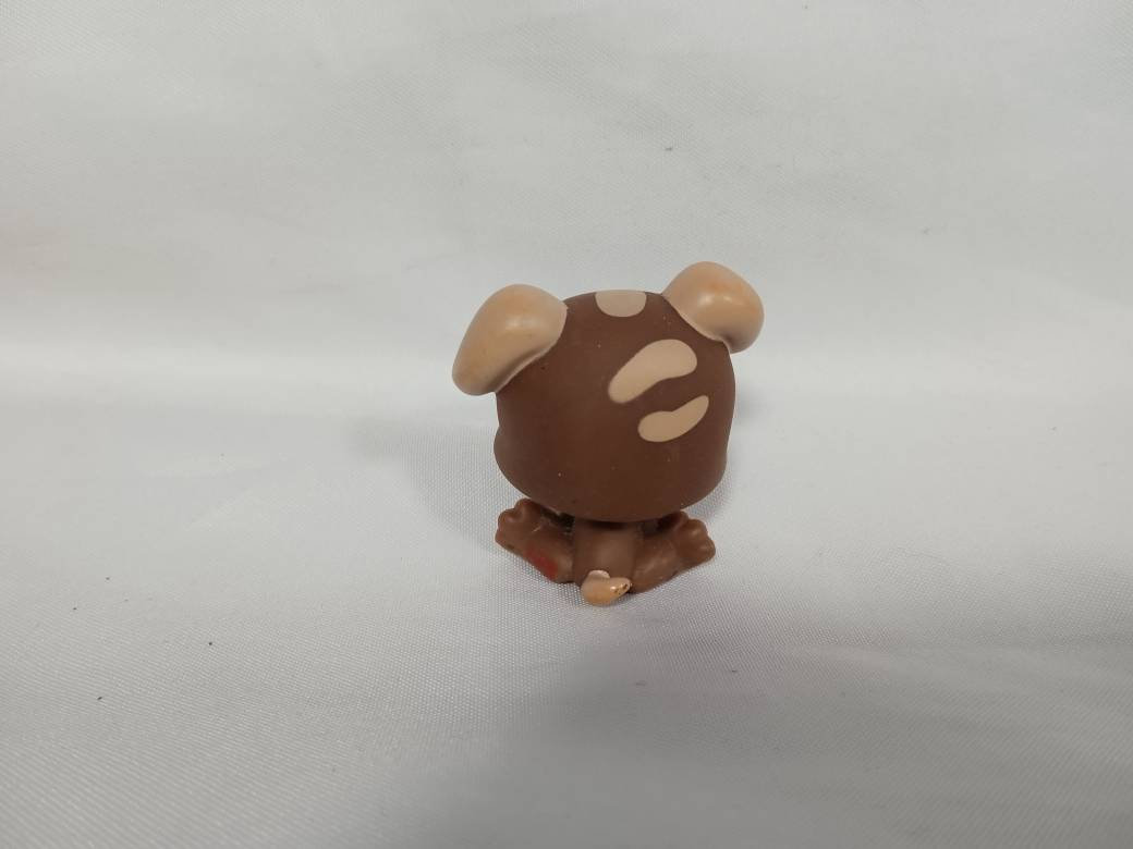 Figurine Littlest PetShop Bébé Chien #1052 Avec Os - Occasion, Collection Jouet