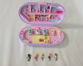 Polly Pocket vintage toy "Stamping'School" 1992 Bluebird retro child stamps stamps