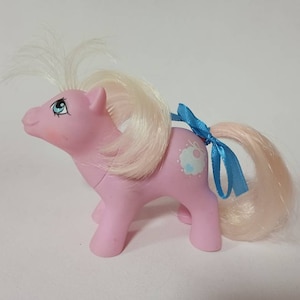 My little pony vintage G1 Playset Baby Pony &quot;Baby Tiddly Winks&quot; Hasbro 1984 collectible retro baby toy