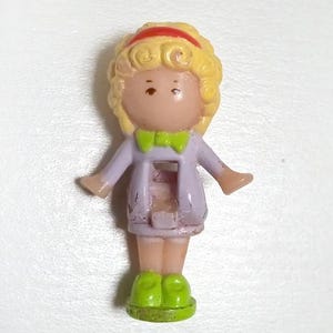 Polly Pocket Vintage Toy Character &quot;Pencil Case Playset&quot; 1990 Bluebird Retro Kids