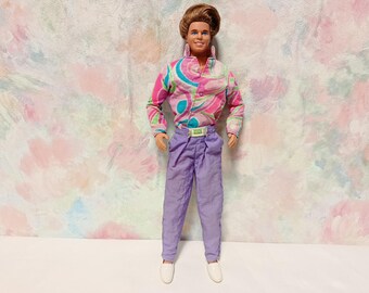 Vintage Barbie Doll #1115 Totally Hair Ken Ultra Hair 1991