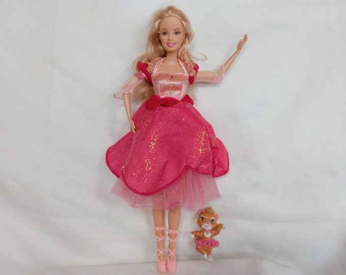 Barbie Vintage Mattel Doll Old Barbie Doll 12 Dancing Princesses Genevieve and Twyla Retro Toy