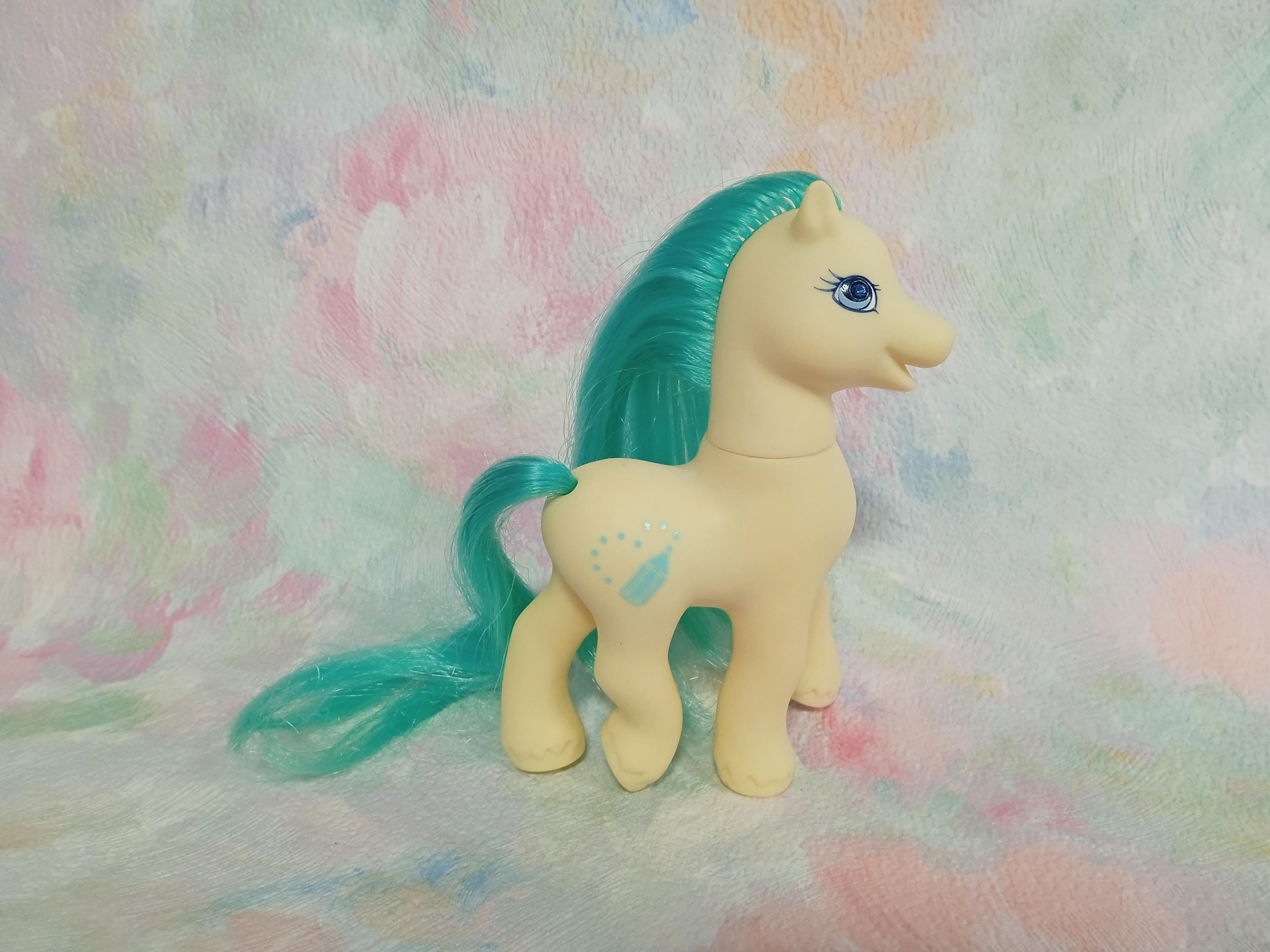 My Little Pony Vintage G2 Secret Surprise Friends "Junior" Euro Exclusive Collection Retro Baby Toy