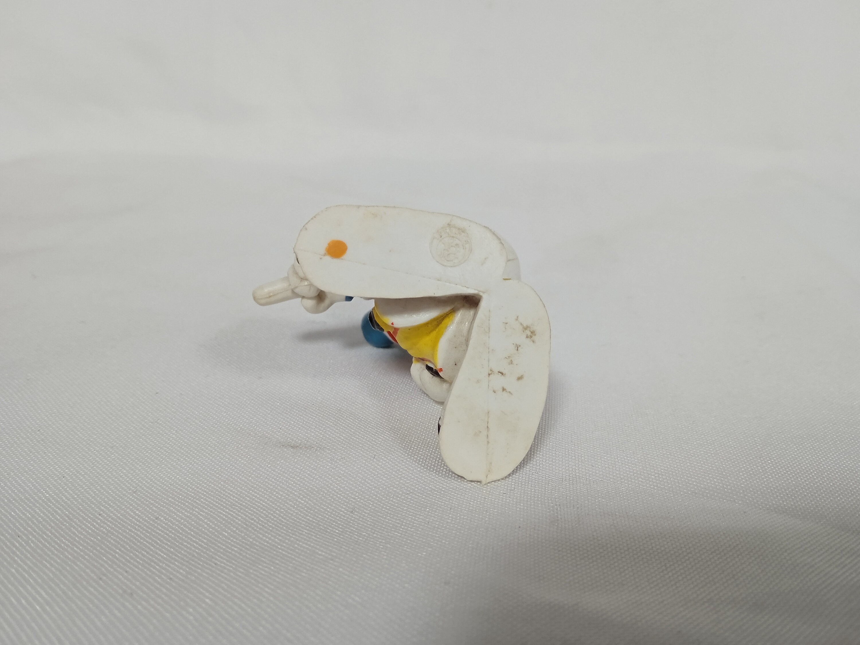 OPO 10 - Lotto di 8 statuine articolate/Accessori puffi