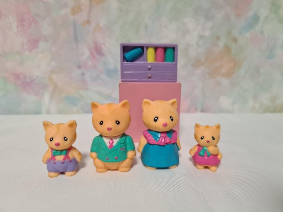 Furry Families Takara Tomy Playmates Vintage 