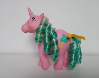 My little pony vintage G1 Candy Cane ponies - Cotton Candy - Hasbro collection jouet rétro baby