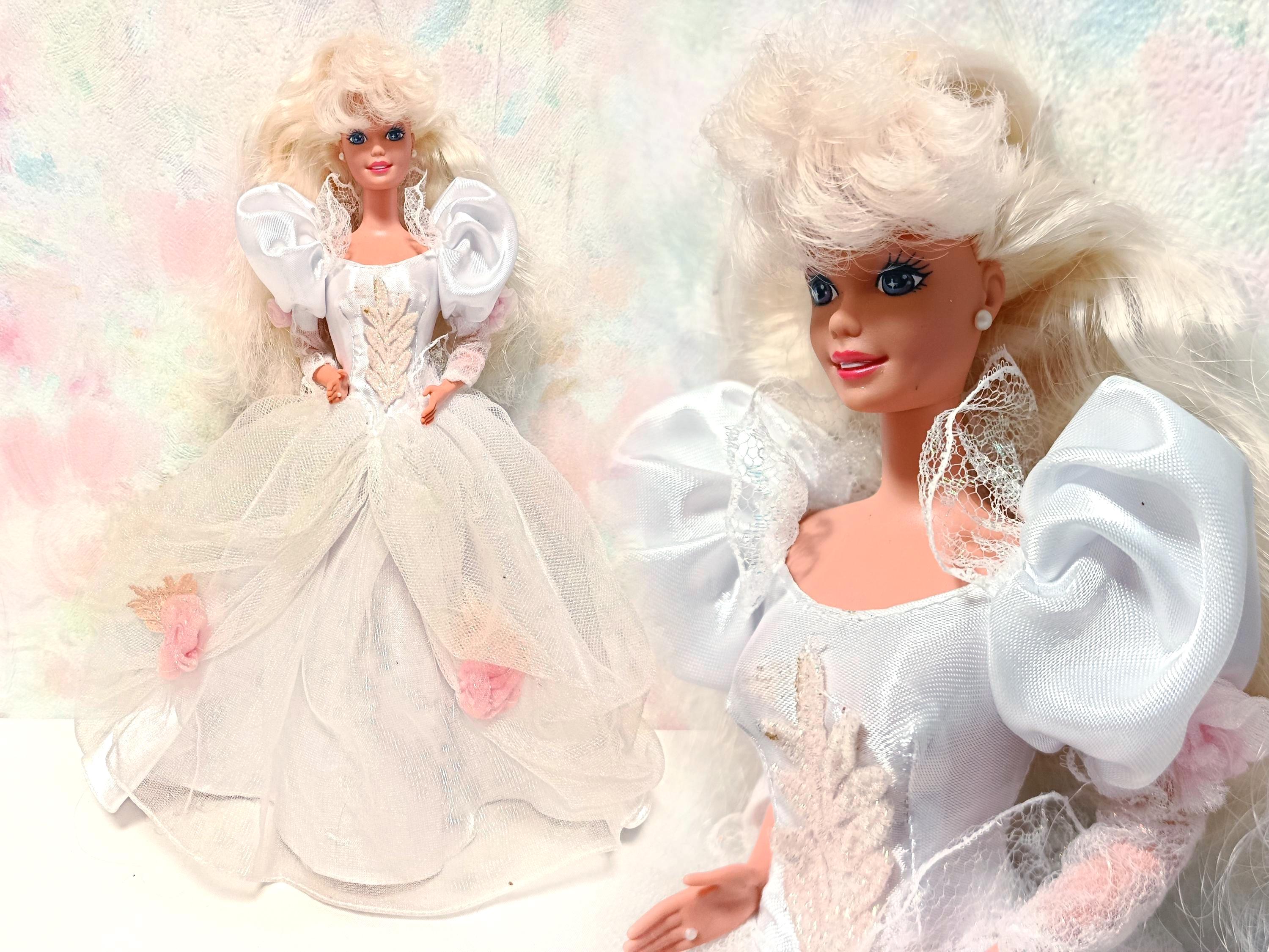 Barbie Mattel Vintage Doll #1861 Romantic Bride Barbie 1992 Poupée
