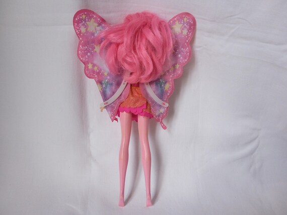 Barbie Mattel Fairy Secret Pink Fairy Vintage Doll Doll Old