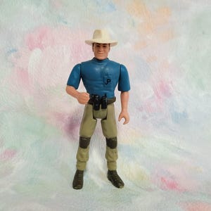 Jurassic Park figure "Alan Grant" 1993 Kenner Vintage Toys collection retro toy Action figure Dinosaurs dinosaurs