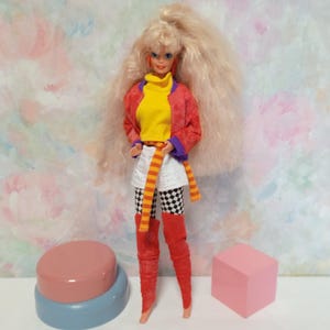 Barbie Mattel Vintage Doll Barbie Shopping United Colors of Benetton 1991 #4873 Collection Retro Toy Birthday Surprise