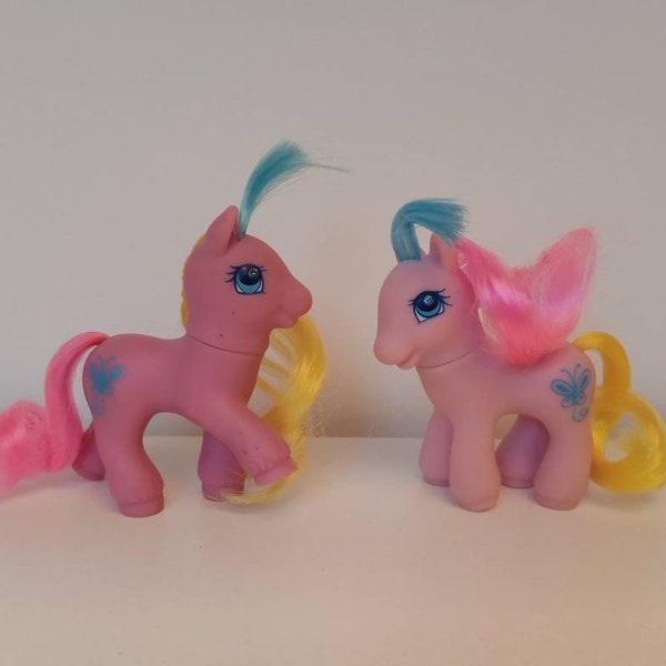 My little pony vintage G2 baby "Dart and Dash" collection jouet rétro baby