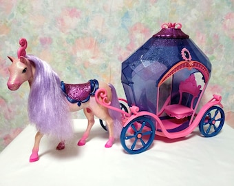 Vintage-Barbiepuppe, antike Barbiepuppe, „Carriage“-Kollektion „The Diamond Castle“, Retro-Spielzeug, Diamantpalast