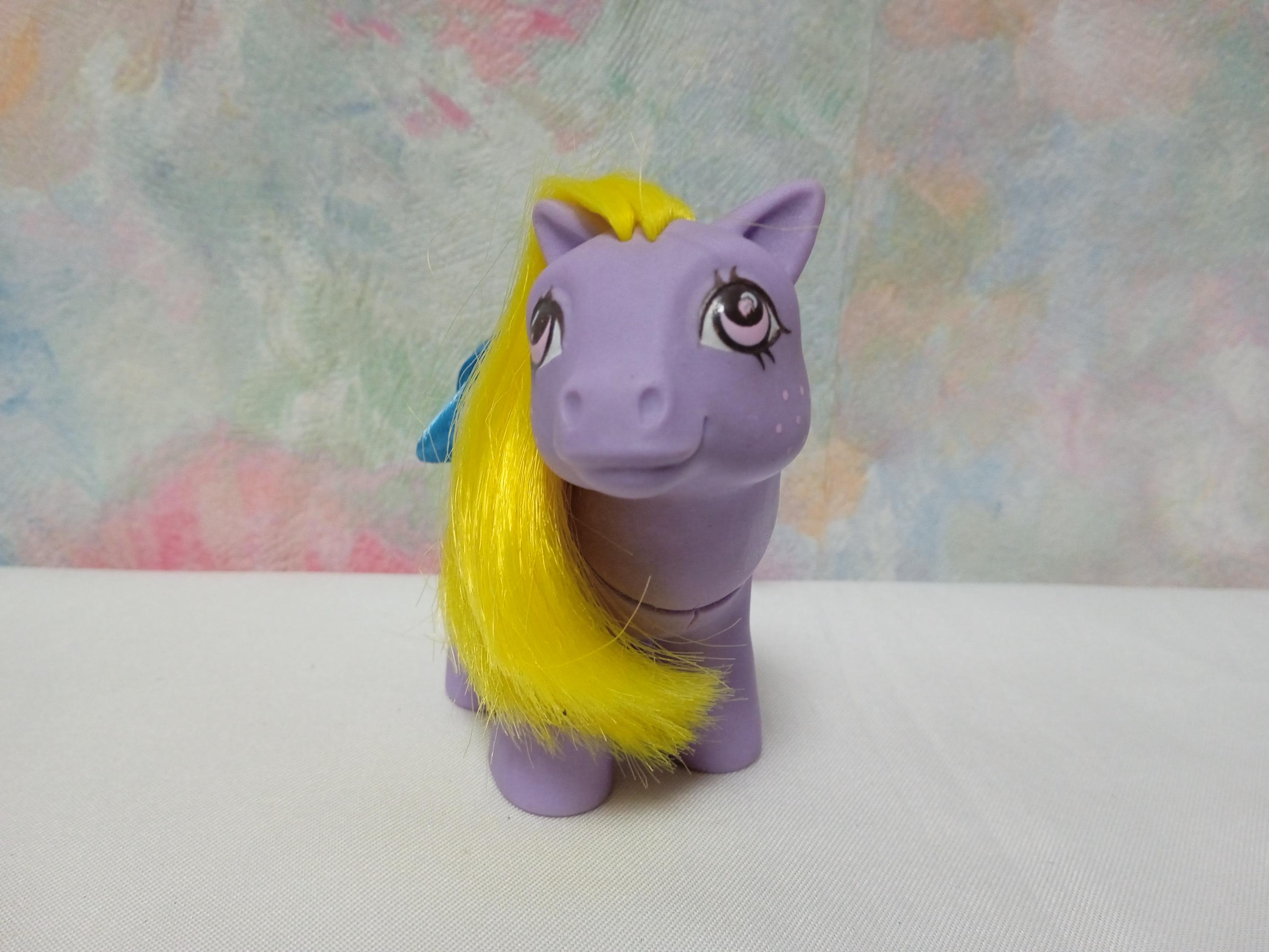 Jouet Hasbro My Little Pony G1 - Baby Alphabet Playskool - Fabriqué En France - Années 80/90