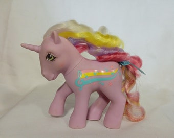 Mi pequeño pony vintage G1 Rainbow Curl "Streaky" colección de juguetes para bebés retro