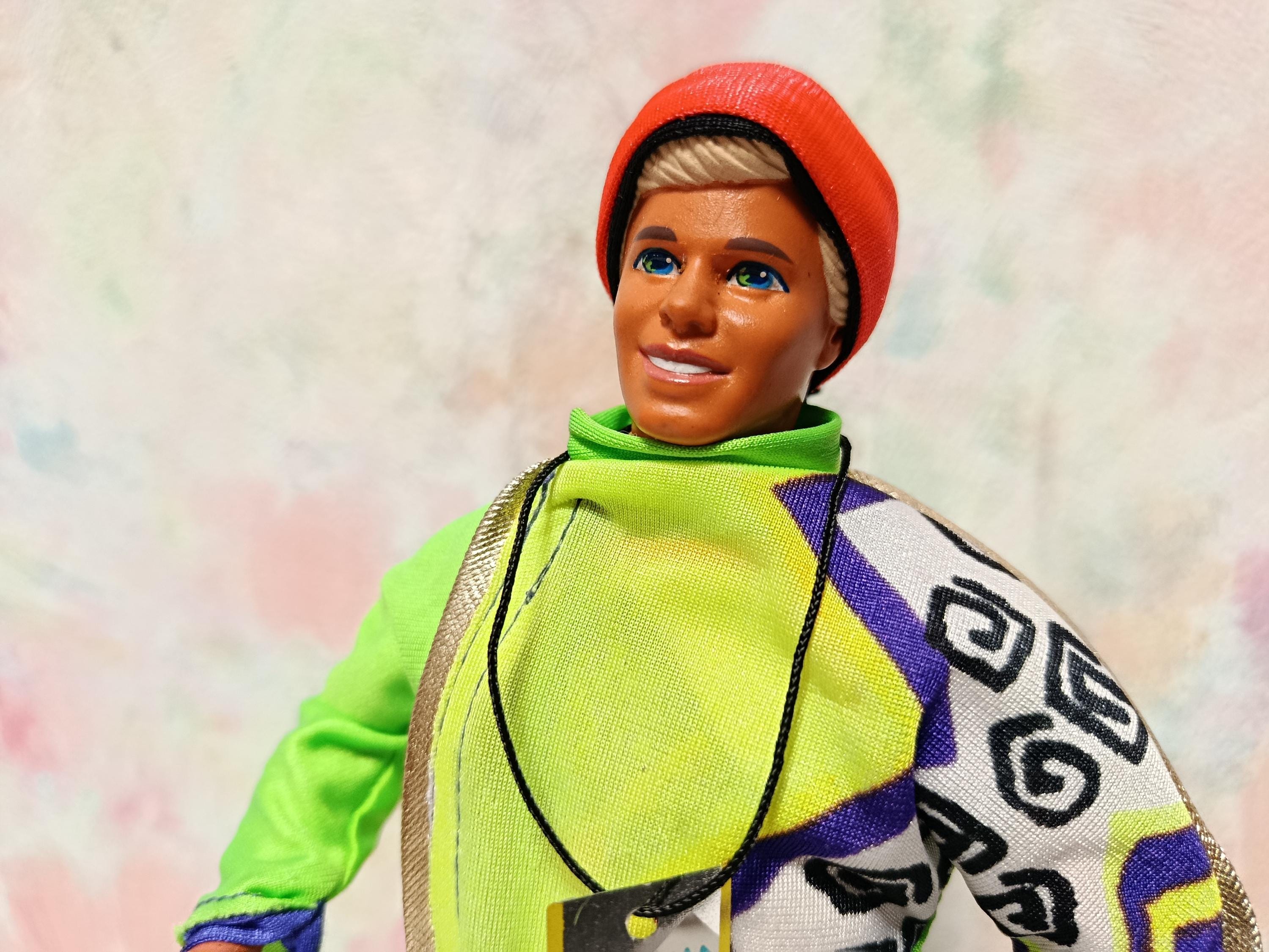 Vintage Barbie Doll #7512 Ski Fun Ken 1990 Mattel Retro Toy