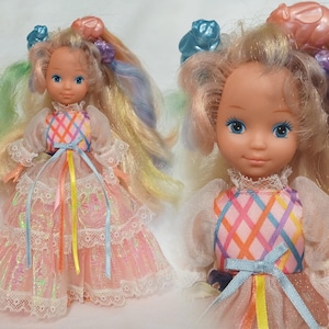 Lady Lovelylocks Mattel Lady Lovelylocks en de Minilocks Vintage Pop 1986 Retro Speelgoedcollectie