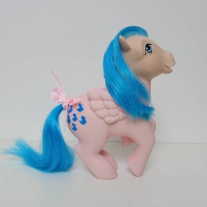 Mein kleines Pony Vintage G1 Wasserfall Spielset Pony - Sprinkles Sammlung Spielzeug Retro Baby