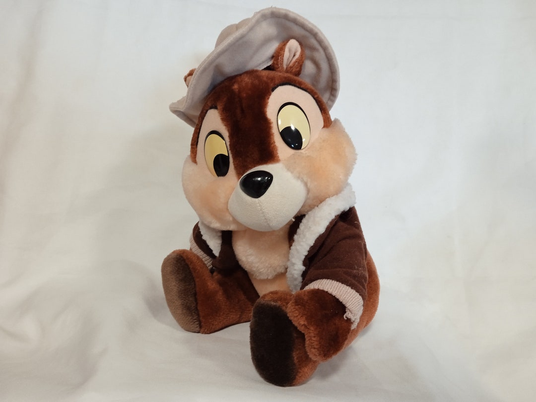 Chip and Dale Disney Authentic Vintage Plush Rescue Rangers Chip and ...
