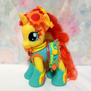 My little pony G4 Friendship is Magic - Styling Sunset Shimmer - MLP FIM collection retro baby toy