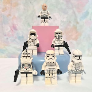 Lego Star Wars Troopers mot of 6 minifigs Minifigure vintage retro collection