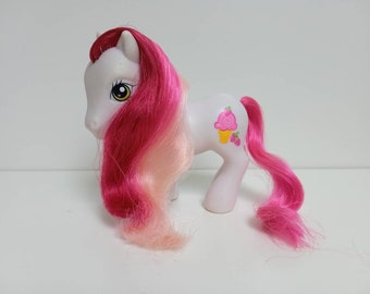 My little pony vintage G3 Best Friends Ponies "Butter Pop" retro baby toy collection