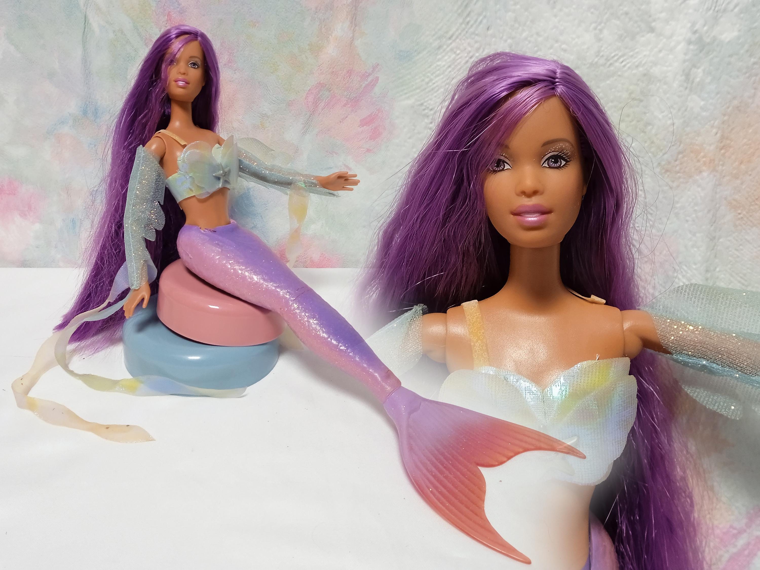 Barbie Vintage Mattel Doll Antique Doll #56760 Mermaid Fantasy