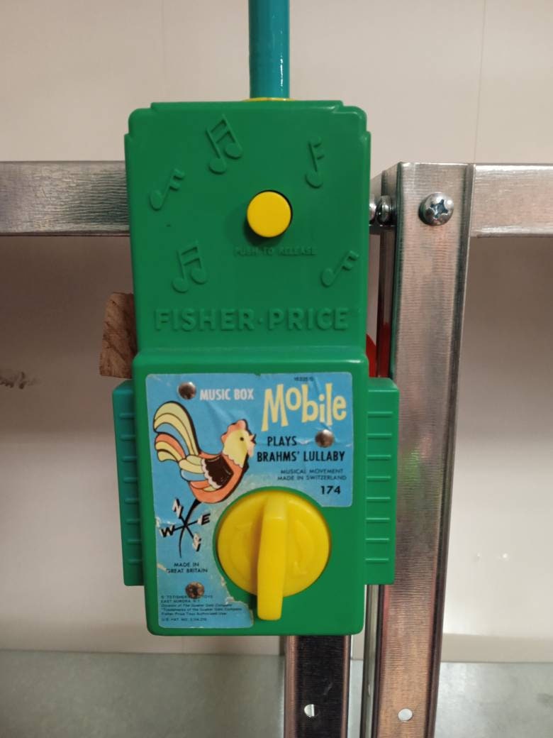 Fisher Price music Box Mobile 1973 Original Etsy