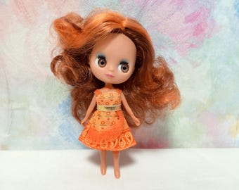 PETSHOP BLYTHE B 4 + CHEVAL N°1616 + ACCESSOIRES D 'ORIGINE