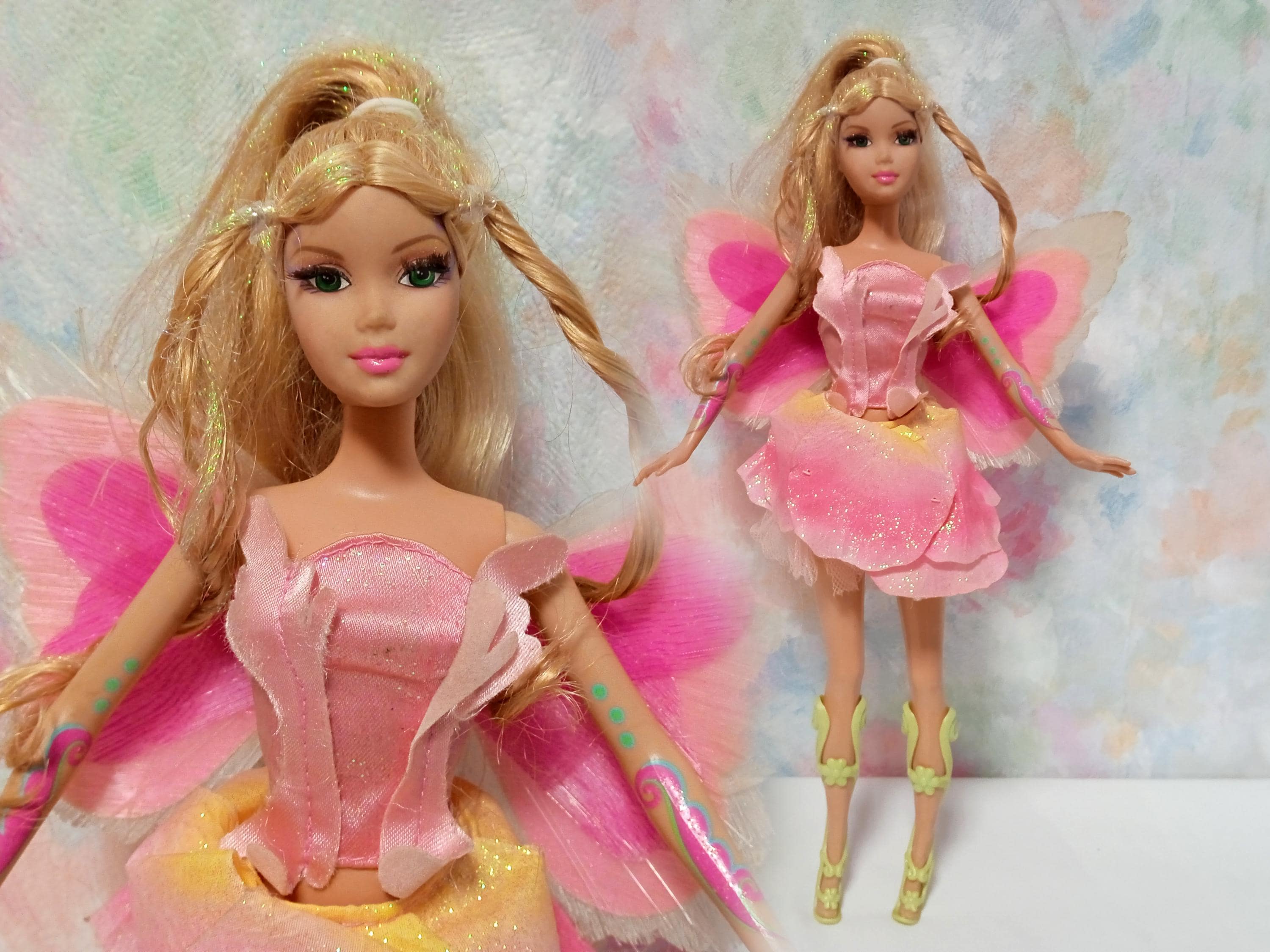 ■フェアリートピアバービー　fairytopia barbie Barbie Doll Fairytopia Pink Butterfly 14