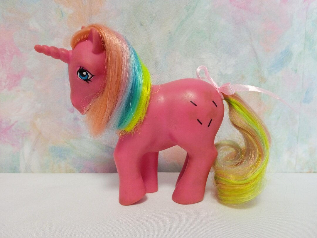 My Little Pony Vintage G1 Rainbow Ponies - Pinwheel Made in Italy Retro ...