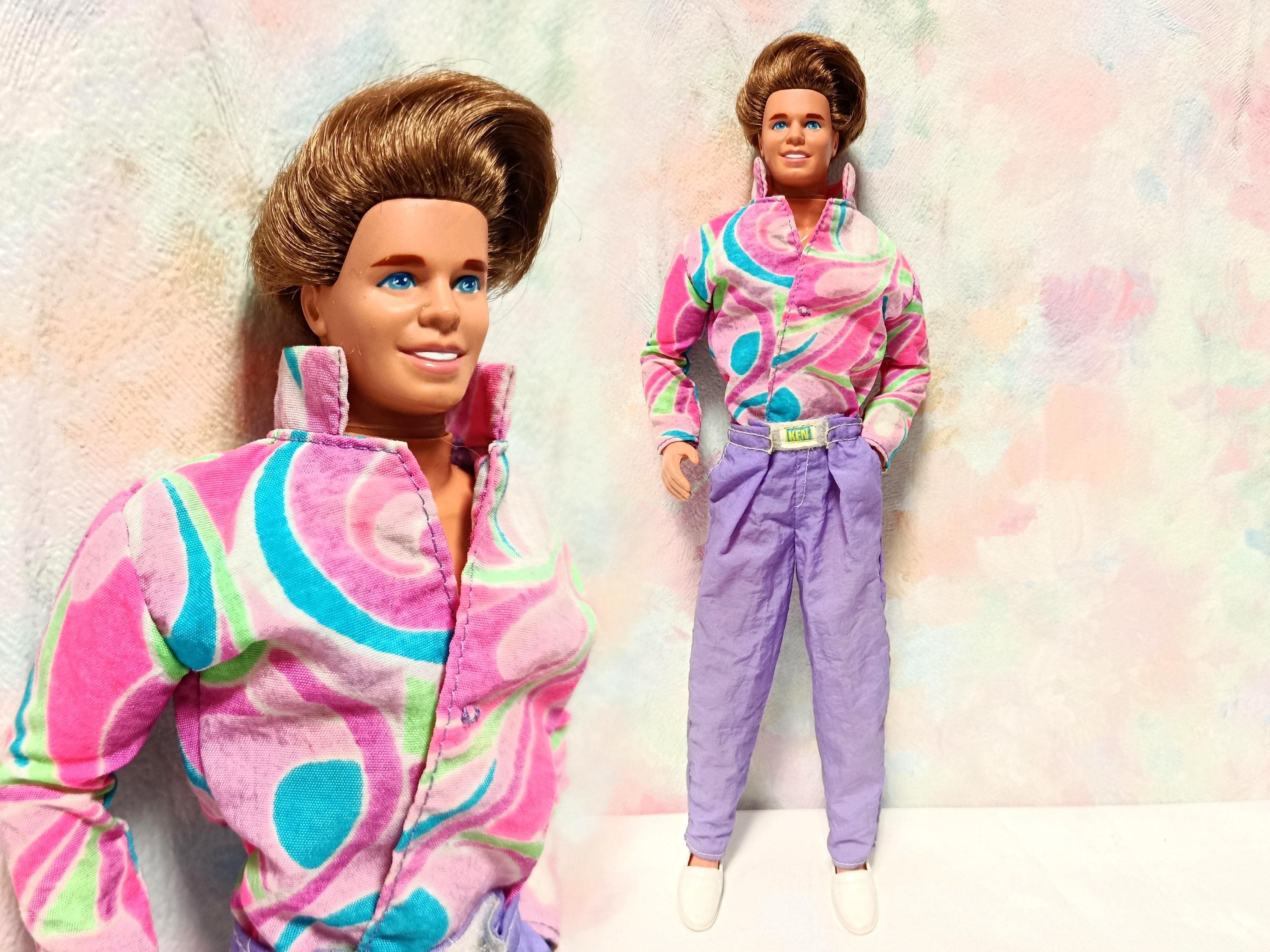 Vintage Barbie Doll #1115 Totally Hair Ken Ultra Hair 1991