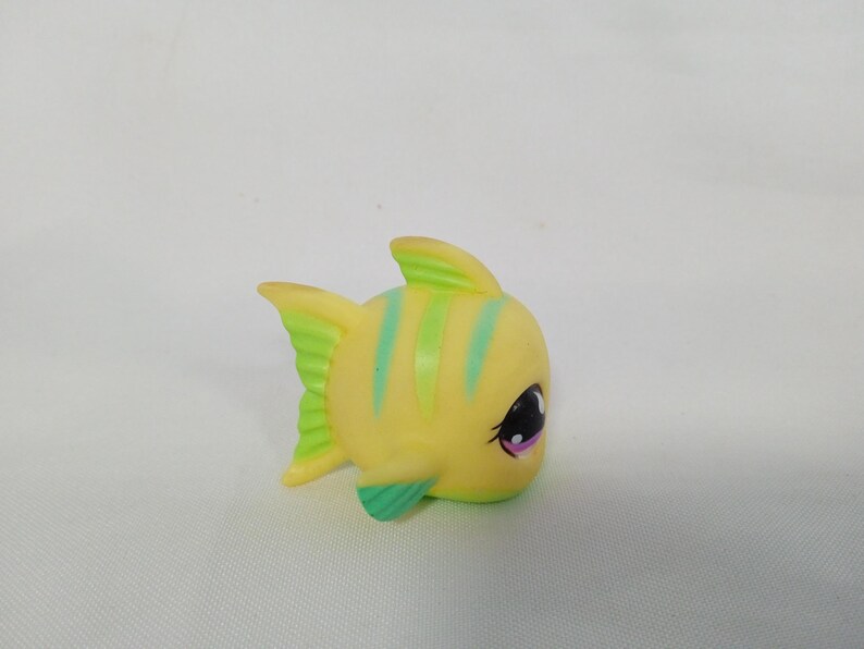 Littlest Pet Shop Hasbro #519 Fish Collection Retro Toy Littlest Pet ...