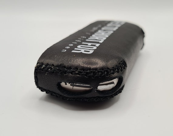 Hülle IQOS Leben Zu Kurz Für 0815 Leder Lustiger Spruch Leather Handmade  Case for Pocket Charger Rauchen Zubehör -  Sweden