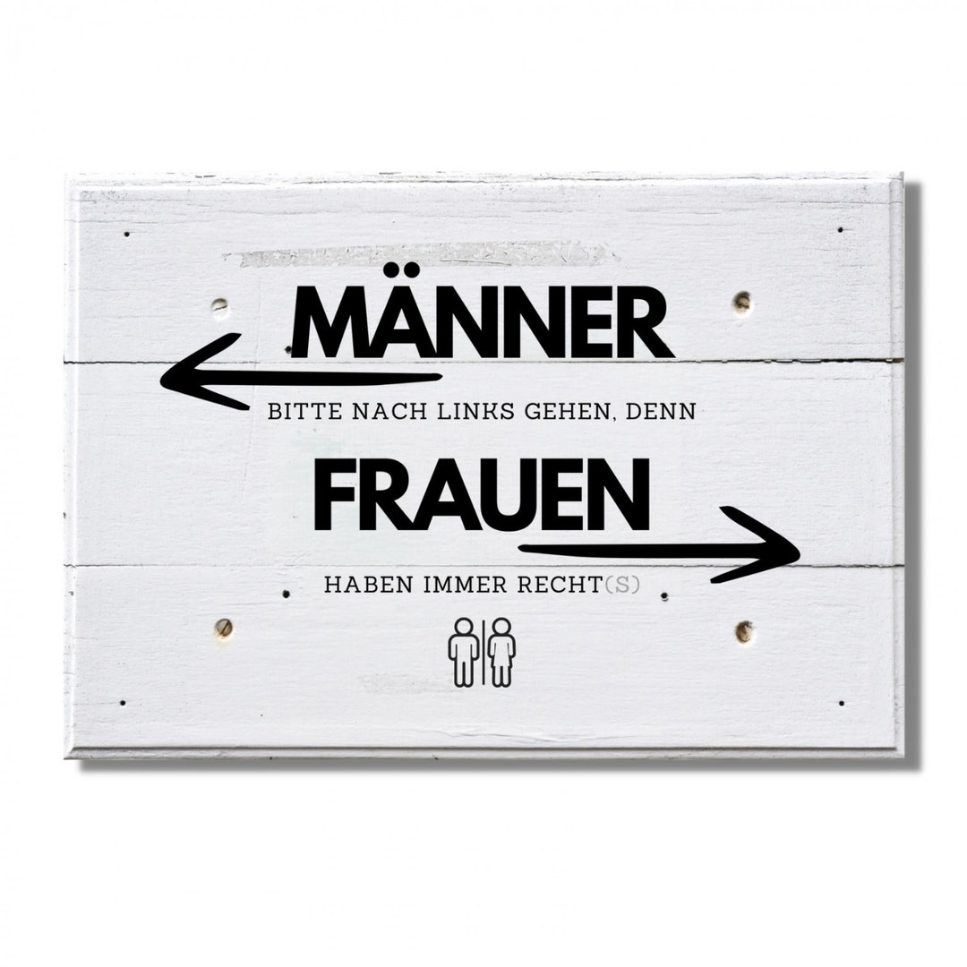 Retro Blechschild „Schiethus Für Damen & Herren“ – 28x12 Cm, Metall, Mit 4 Aufhänge-Löchern, Witziges Geschenk & Deko
