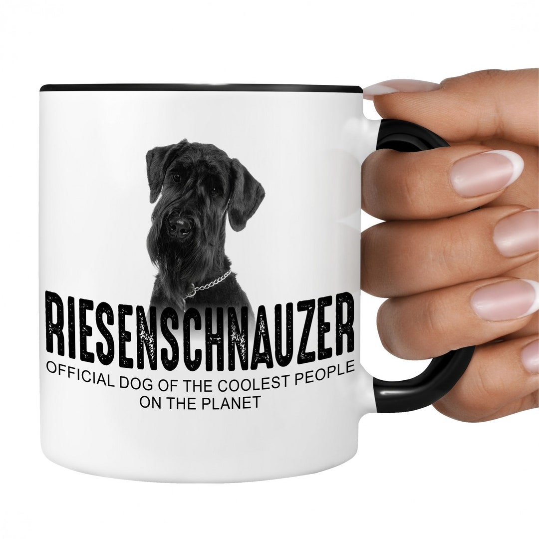 Tasse Riesenschnauzer – Mug Humoristique 'Nur Mädchen Spielen Mit Einer Fusshupe'