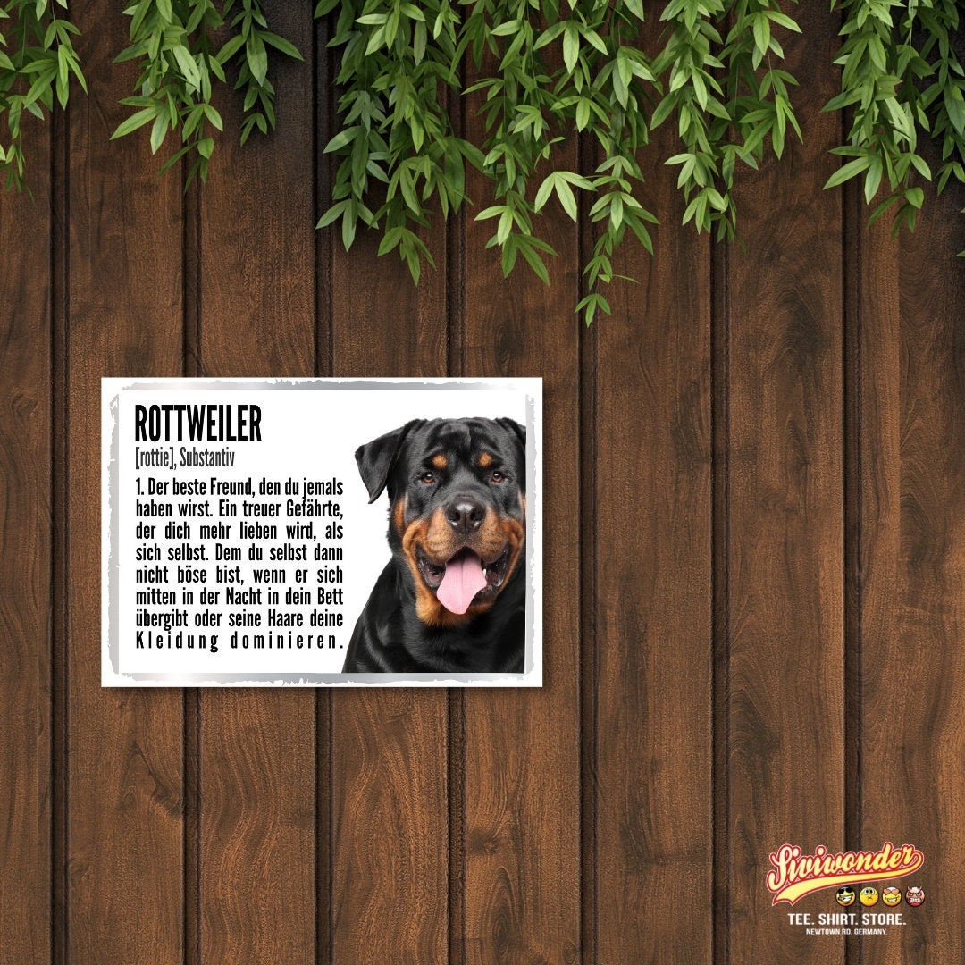 Hundeschild „Willkommen Zuhause“ Deutscher Schäferhund – 20x14 Cm Alu, Wetterfest