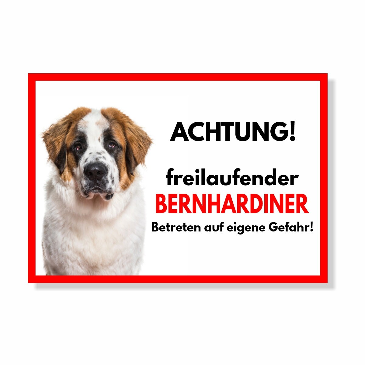 freilaufender Hund » Schild Garten Tor Schiefertafel « BULLMASTIFF Vorsicht 