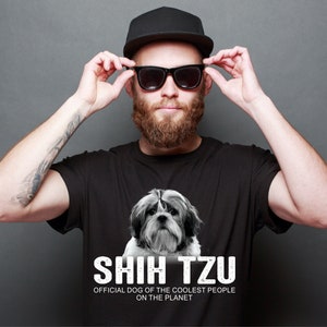 Shih Tzu Tibet Hund Unisex Shirt Official Dog cool Leute lustig Hundemotiv T-Shirt imagen 2